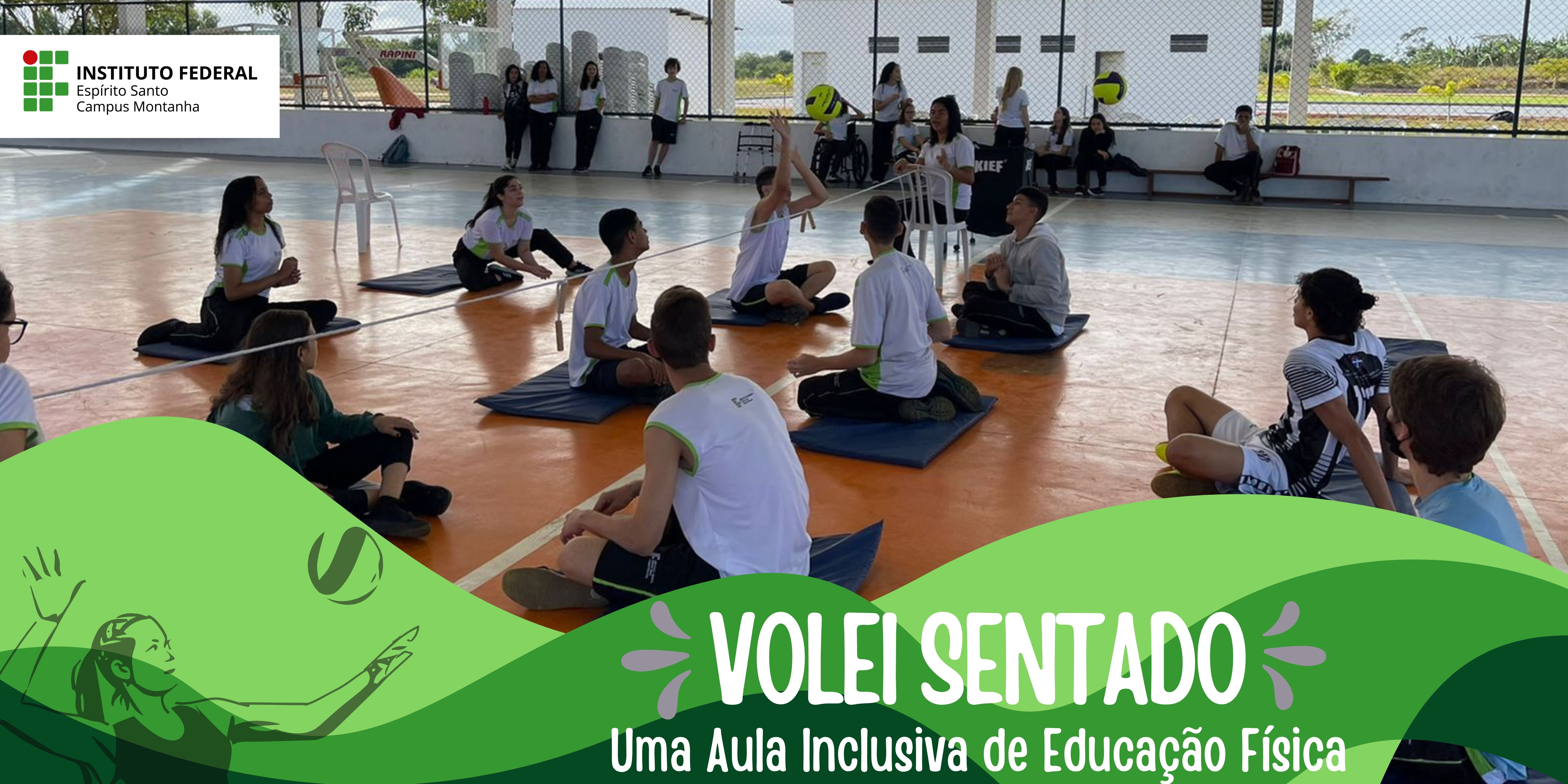 Ifes Campus Montanha realiza atividades esportivas para inclusão